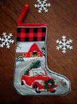 (image for) Country Christmas Stocking